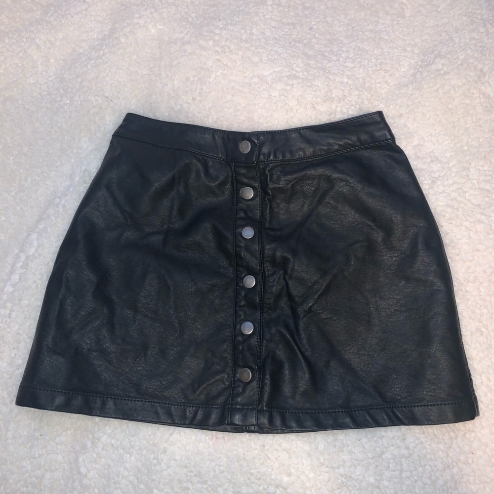 Leather Skirt